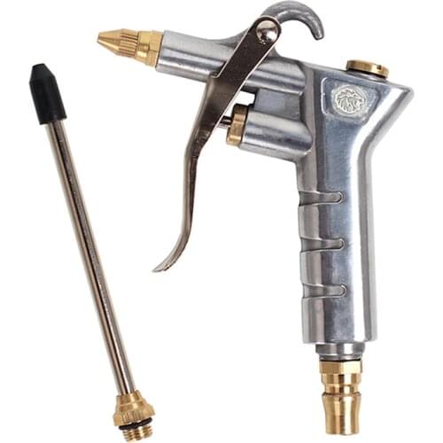 Airbrush Air Blow Dust Gun Pneumatic Cleaning Gun High Pressure Cleaner With Extension Rod Spray Paint Gun Duster Cleaning Tools