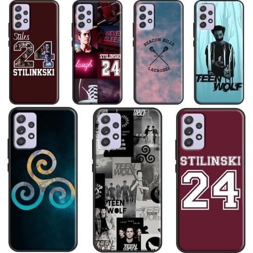 Teen Wolf Stilinski 24 Case For Samsung A72 A52 A42 A32 A12 A70 A50 A40 A30 A10 A20 S A11 A41 A51 A71 A21S Cover