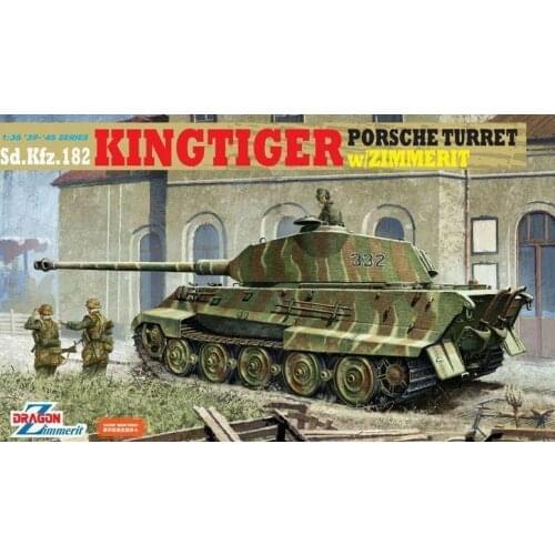 DRAGON 6302 1/35 German King Tiger Turret w/Zimmerit model kit