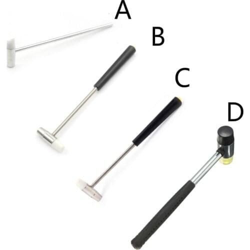 Double Face Soft Tap Rubber Hammer For Multifunctional Hand Tool Hard Plastic And Non Slip Plastic Grip Perfect Tool