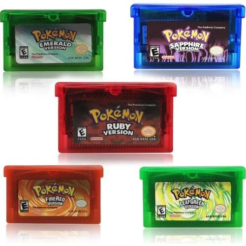 Nintendo GBAs 32-bit Video Game Cartridge Console Card Mario Kart FIEERED VERSION Party Luig US/EU Version Mari Series Version