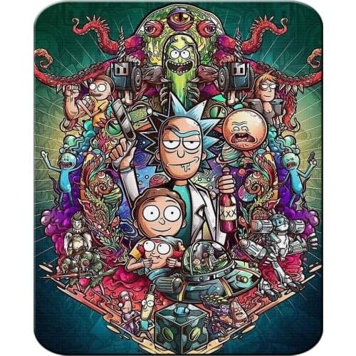 MAT SMALL CHARACTERS ALIEN CARTOONS mousepad raton