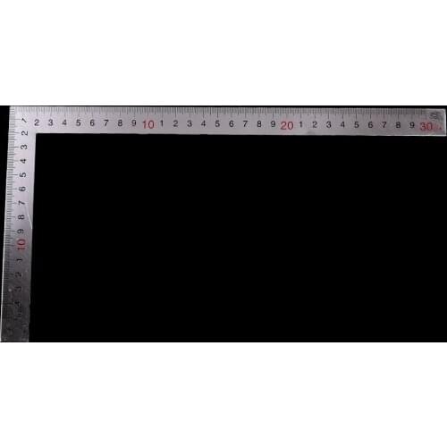 New Stainless Steel 150 x 300mm 90 Degree Angle Metric Try Mitre Square Ruler