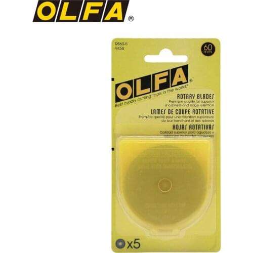OLFA RB60-5 Rotary Blade Refill 60mm Rotary Replacement Blades(5pcs)