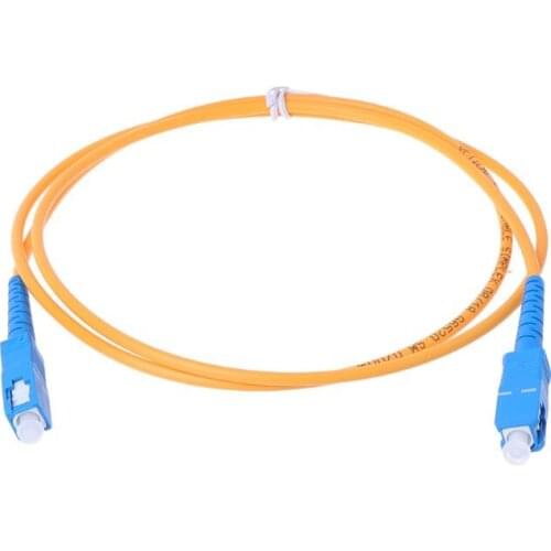 SC/UPC-SC/UPC-SM 3mm Fiber Optic Jumper Cable Single Mode Extension Patch Cord DXAC