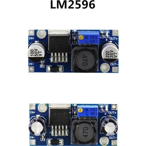 DC-DC Buck Converter Step Down Module LM2596 Power Supply Output 1.25V-30V