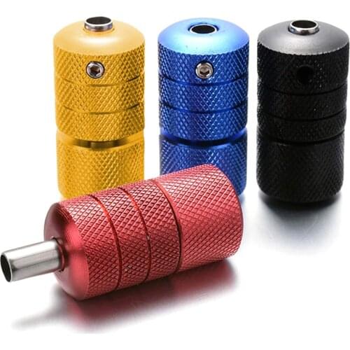 25mm Aluminum Alloy Tattoo Grips Tube Self-locked Tattoo Handle Machine Kit Supply Accessories