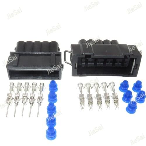 5 Pin 357 972 755 357972755 Waterproof Auto Car Connector Female Male Sealed Plugs 357972765 357 972 765 For VW Audi BENZ