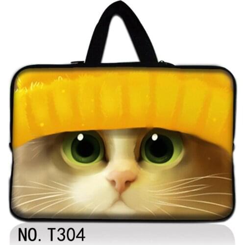 Yellow Cat Laptop Case For Macbook Air Pro Retina 11 12 16 13 15 For XiaoMi Notebook Cover For Huawei Matebook Sleeve Bag
