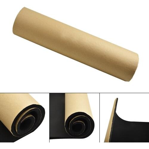 100*50cm 8mm Thick Car Auto Sound Deadening Car Truck Anti-noise Sound Insulation Heat Closed Rubber Hose Foam