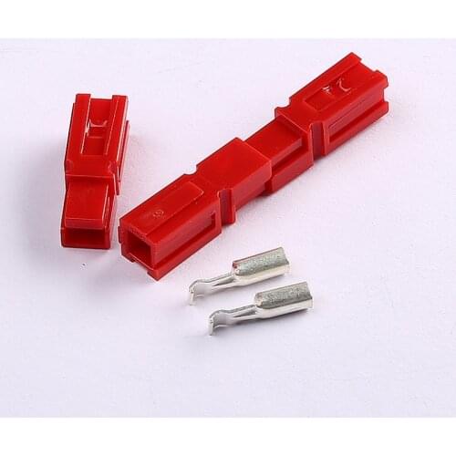 10pcs/lot 120A 600V 1 pin power socket charging post battery copper female male connectors for forklift golf cars stacker pallet