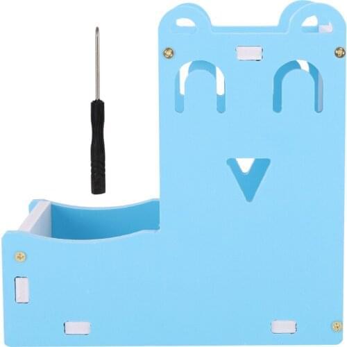 2 In 1 Blue Rat Hamster Automatic Pet Water Drinking Bottle Food Feeder Fountain Dispenser Hold Food And Water At The Same Time