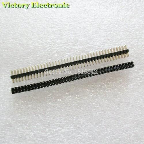 5PCS/LOT 2mm 2*40 Pin Male Double Row Pin Header Strip pin header