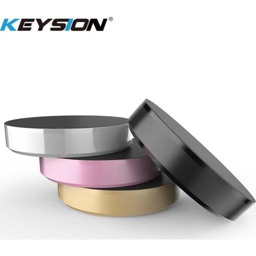 KEYSION Magnetic Car Phone Holder For iPhone X 8 7 6 Plus 5 Metal Magnet Mini dash board Mount Stand For Xiaomi 8 mix 2S