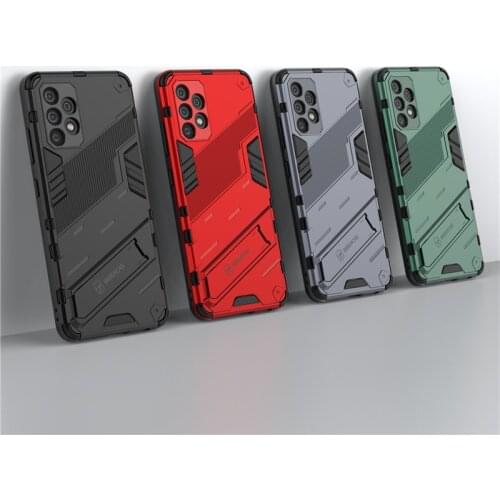 For Samsung Galaxy A32 Case Punk Rubber Armor Bracket Case For Samsung Galaxy A52 5G Cover For Samsung Galaxy A22 4G A22 5G