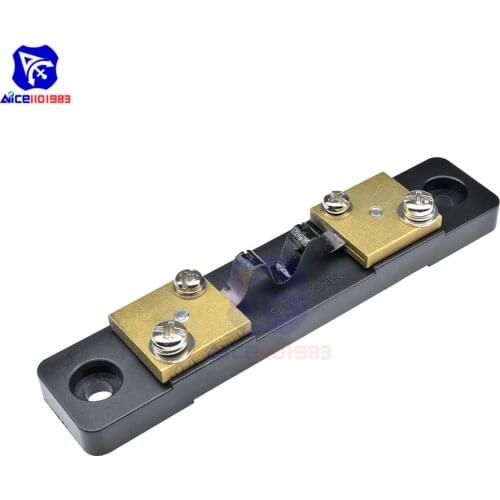 DC 75mV 10A Current Shunt Resistor For Amp Ammeter Panel Meter FL-2 NEW
