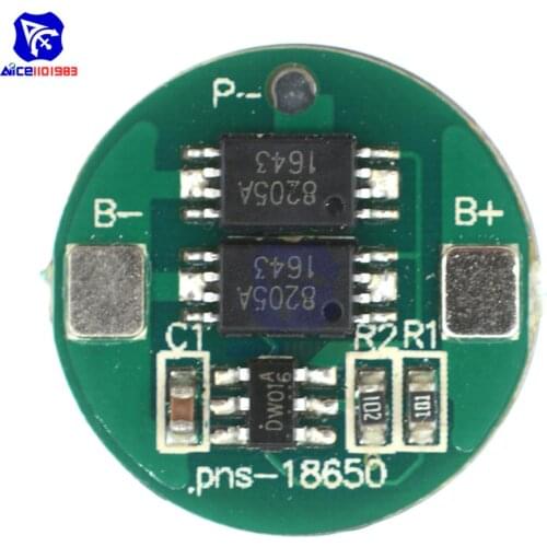 Diymore 5PCS/Lot Dual MOS18650 Lithium Li-ion Battery Protection Board 3 Detection Circuit High-Accuracy Low Consumption