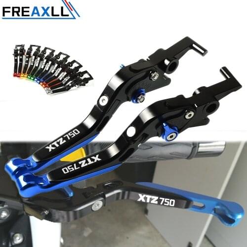 For YAMAHA XTZ750 XTZ 750 Super TENERE 1989 1990 1991 1992-1995 Motorcycle CNC Adjustable Folding Extendable Brake Clutch Levers