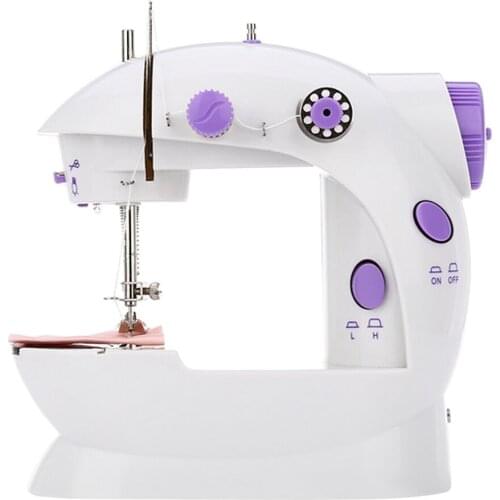 Electric/Battery Powered Mini DIY Multi-Function Portable Hand Held Desktop Home Sewing Machine EU Plug