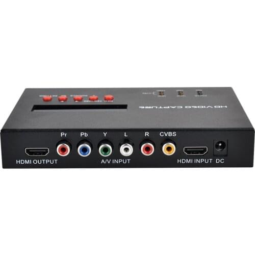 EzCAP283S All-in-One Industrial HD Recorder,1080P60P,convert HDMI/AV video to HDMI/USB2.0 for HDCAM, Digital Betacam, DVD plays