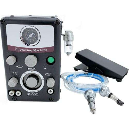 Hand Engraving & Stone Setting Tools GraverMax G8 Quick Setup Pneumatic Engraver Machine Jewellery Making