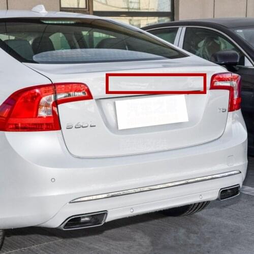 ABS car Rear Boot Trunk Lid Letters Badge Emblem Logo for VOLVO C70 C30 S60 S60L XC90 XC60 V60 V40 S80 S80L Car styling stickers