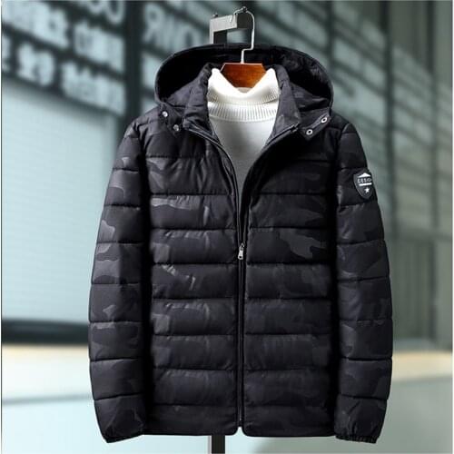 Men Winter New Casual Camouflage Hood Jacket Parkas Men Outdoor Fashion Warm Thick Parkas Men plus size 12XL 11XL 10XL 9XL 8XL