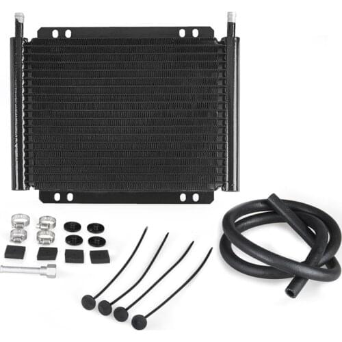 Radiator for 19 Rows of Transmission Oil Cooling Car Modified Gearbox Cooler Automatic Transmission Oil Cooling Automatic Wave