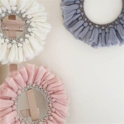 Nordic Bohemian Wall Hanging Tapestry Decor Ornament Home Party Decorations Retro Handmade Kids Bedroom Decor Party Props