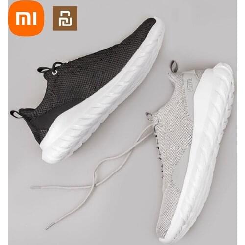 Xiaomi Youpin Freetie Sports Sneakers City Running Shoese Sneakers Plus Size Mens Lightweight Breathable Knitting Sport Shoes