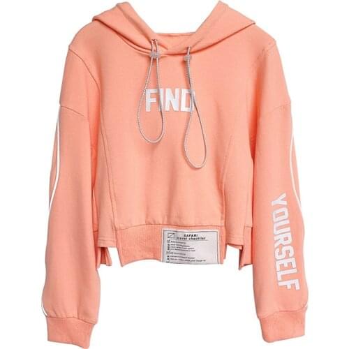 8 10 years Girls Long Sleeve Orange Hoodies 2021 Autumn New Teen Girls Fashion Short Hiphop Tops White Pants