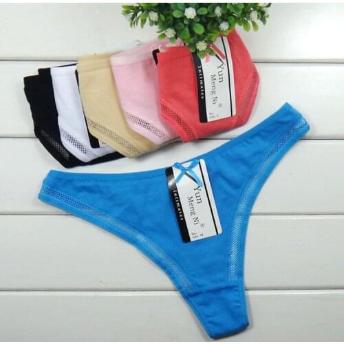 Women cotton lace many color size sexy underwear ladies panties lingerie bikini underwear pants thong g-string 1pcs/lot 87241