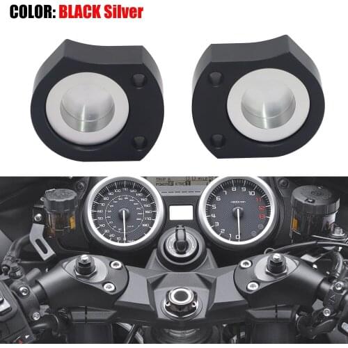 1'' Handlebar Riser Spacer Kit Fits For KAWASAKI Ninja ZX-14R ZZR1400 2006-2018 Black
