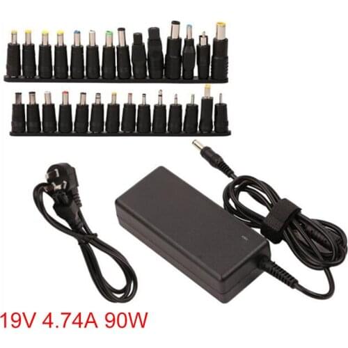 AC 19V 4.74A 90W Laptop Power Adapter supply Charger transformer For Acer Asus Dell HP Lenovo Samsung Toshiba 18.5V 19.5V 20V