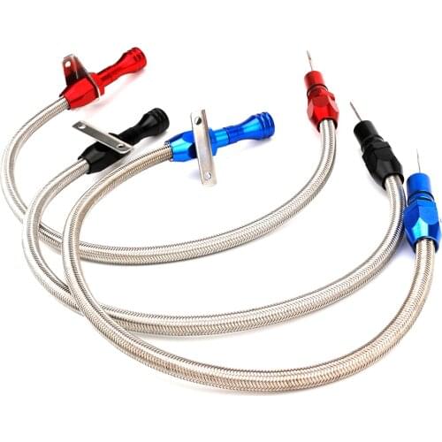 Stainless SteelFlexible 21 inch Car Transmission Oil Dipstick Auto Car Engine Oil Level Measure Tool For Chevy 700R4