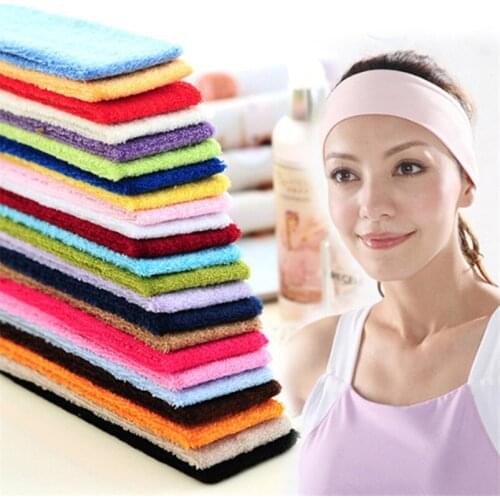 GSZHXCK Women man sweatband head yoga running headband sport absorbing sweat sports headbands sweatband 10pcs