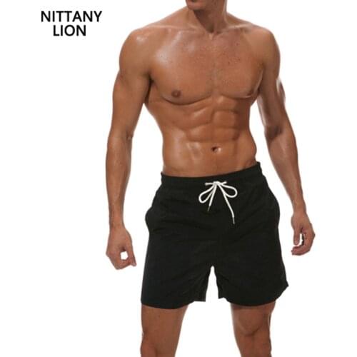 Swimsuit Summer Men Beach Shorts Swimwear 2021 Swimming Trunks Short Quick-Drying Sexy Mens Swim Briefs Board Shorts