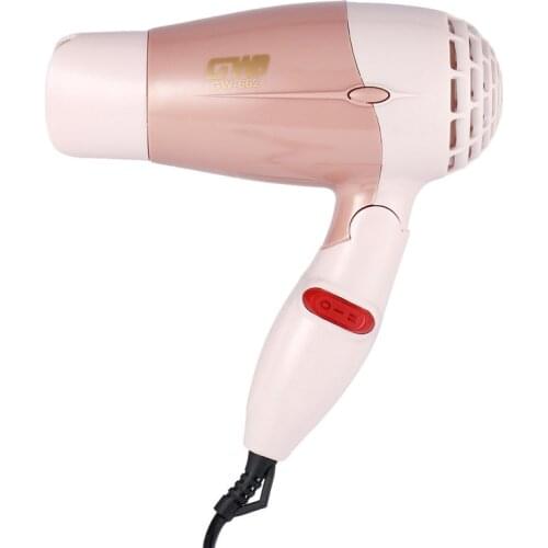 Hairdryer Mini Portable Foldable Handle Compact 1000W Hair Dryer Blow Dryer Hot Wind Low Noise Long Life for Outdoor Travel