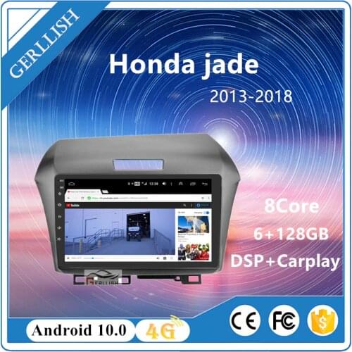 Android 9 inch touch screen car dvd gps navigation multimedia player for honda jade 2013-2018 right hand driving