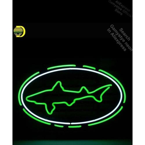 Neon Sign for Dogfish Head Neon Bulb sign handcraft Real Glass Lighted Garage Signs Shopping Hall Sign Neon Bulbs Decorative
