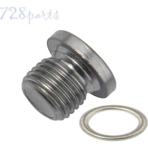 Engine Oil Drain Plug&Gasket Fit For VW Jetta Golf CC PASSAT AUDI A3 A4 A5 Q3 Q5 N0138157