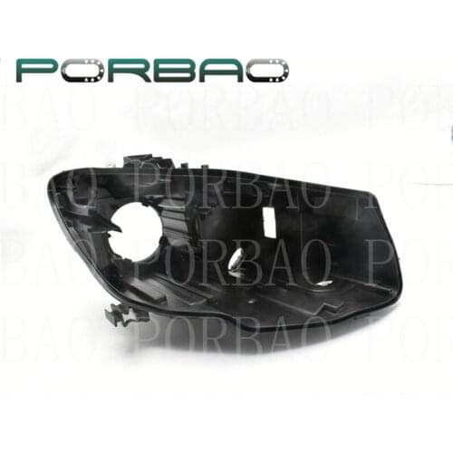 Rear Shell Headlight Back Base for CLA W117 Headlight Black Plastic Housing 2013 2014 2015 Replacement DIY