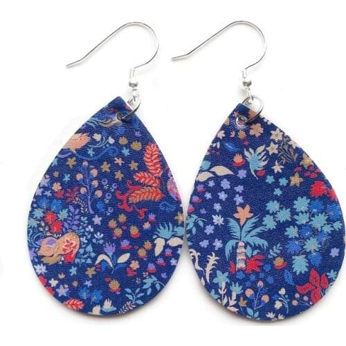 2019 Ethnic Bohemia Women Dangle Drop Lightweight Earrings Summer Waterdrop Earrings for Women Fashion Jewelry Pendientes