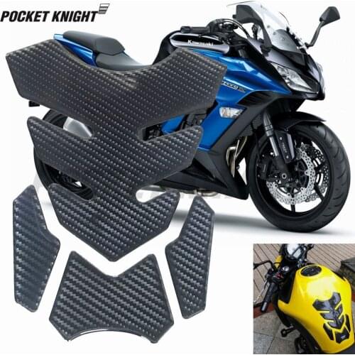 3D Motorcycle Tank Pad Protector Sticker Decals Fish Bone Decal For Kawasaki Z1000 Z900 Z800 Z750 Z650 Z400 Z300 Z250 Z125