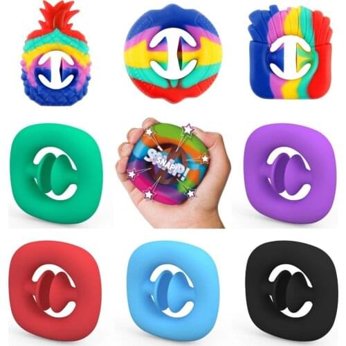 Anti Stress Fidget Toy Finger Hand Grip Simple Dimple Stress Reliever Adult Child Brinquedos Toy Decompression Dropshipping Gift