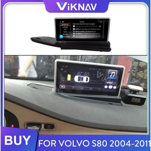 Android Car Radio for Volvo S80 2004-2010 2011 Stereo Receiver Multimedia Player GPS Navigation Head Unit Tape Recorder Screen