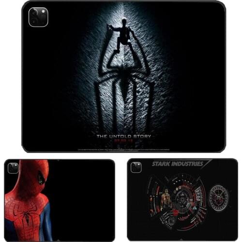Love Marvel Avengers Iron Man Spider-Man Captain America iPad Case For i Pad 10.2 Case Hunter X Hunter Soft Silicone Back Funda