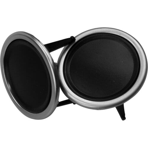 Air Conditioning Panel Decorative Cover Plating Rear Control Panel Knob Chrome Trim for Volkswagen Sharan 7N0907049C