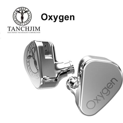 TANCHJIM Oxygen Carbon Nanotube Diaphragm HiFi In-Ear Earphone metal shell with 0.78mm 2 Pins Detachable cable