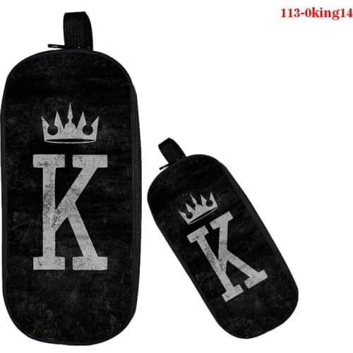 Lion King Canvas Pencil Case Cute School Pen Case Novelty Stationery Office King 3d Pencil Box Pen Bags Kawaii School Supplies